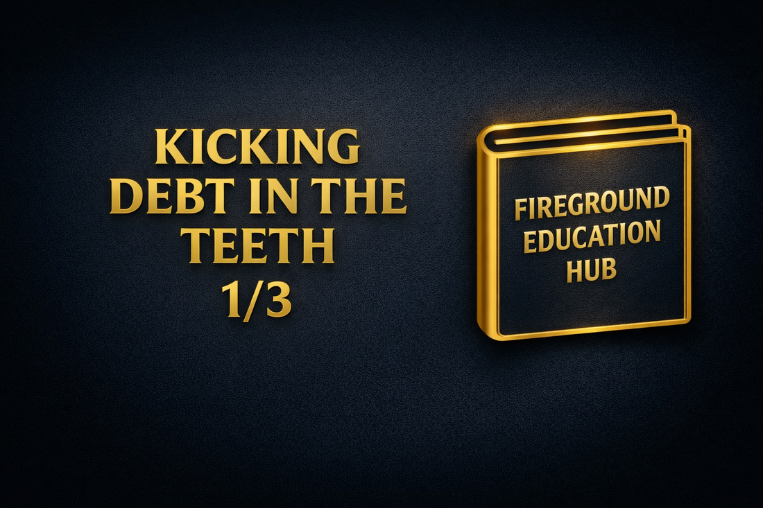 KICKING DEBT #1 - Debt is the Fire That Burns Your Wealth